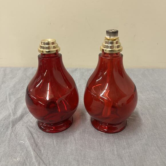 Lampe Berger Paris Translucent Red Fragrance Diffuser Lamp 7" FS Charity - Picture 2 of 9
